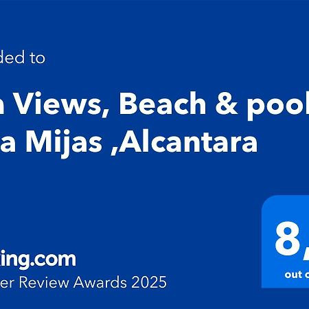 Sea Views, Beach & Pool La Cala Mijas ,Alcantara Malaga Zewnętrze zdjęcie